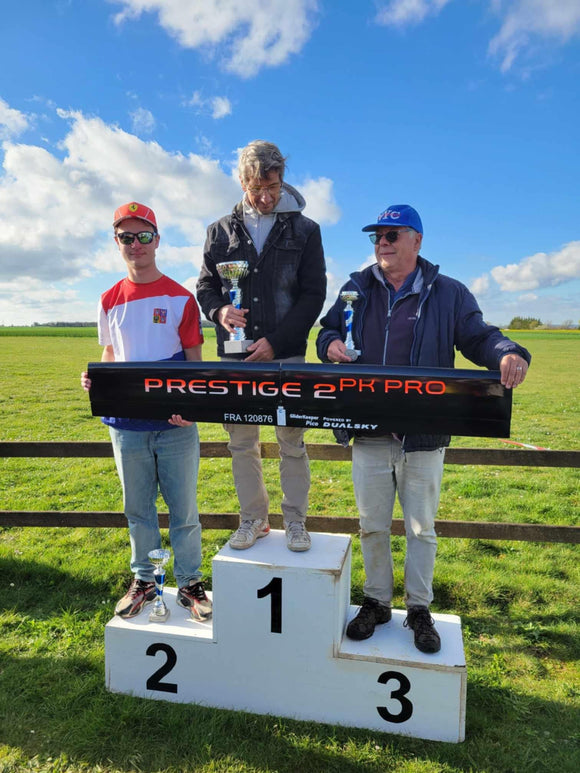 F5J France - Thouars, Complete podium with Prestiges