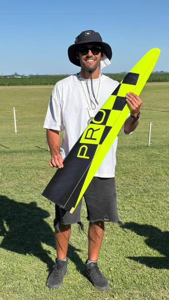 Rodrigo Salvador National Champion F5J Argentina